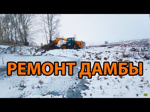 Видео: 16 | Проект Аренда Пруда | Отремонтировали дамбу |  Посадили кедры