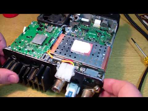 Видео: Icom IC-7000 на вход приёмника подали 50W (repair)