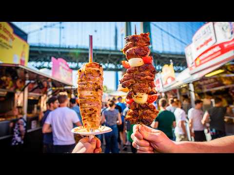 Видео: 24 часа ЭПИЧЕСКОЙ УЛИЧНОЙ ЕДЫ в БЕРЛИНЕ | Итальянская и немецкая уличная еда в Берлине, Германия