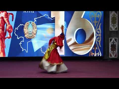 Видео: "Сақ ханшайымы" биі - Мадина Чичарова