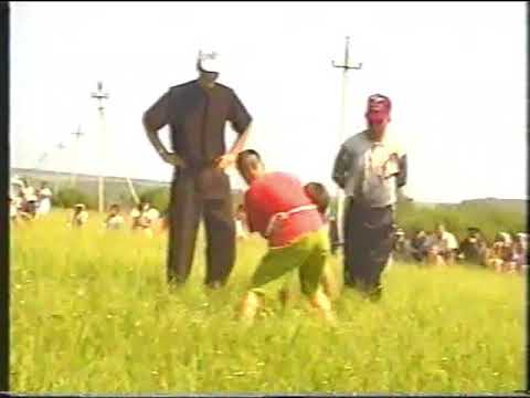 Видео: Сабантуй Шубино (Сергачский район) 1998 год.