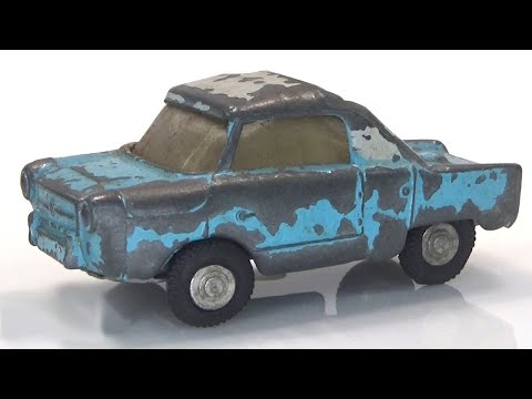 Видео: Spot-On Tri-ang Frisky sport restoration #119 Игрушечная модель литая.