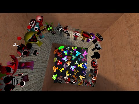 Видео: Кошмарный Спрунки Некстбот Преследуй меня в Лабиринте Gmod!