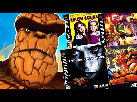 Видео: Я играл в 10 ХУДШИХ игр для PS1 от AI
