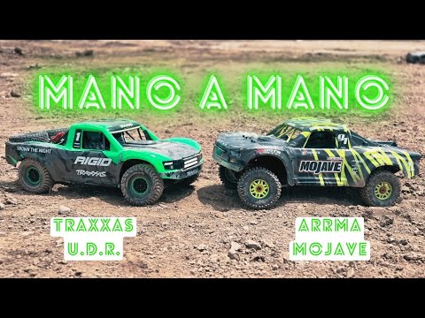 Видео: Реалистичность или грубая сила? Сравнение Traxxas UDR и Arrma Mojave!