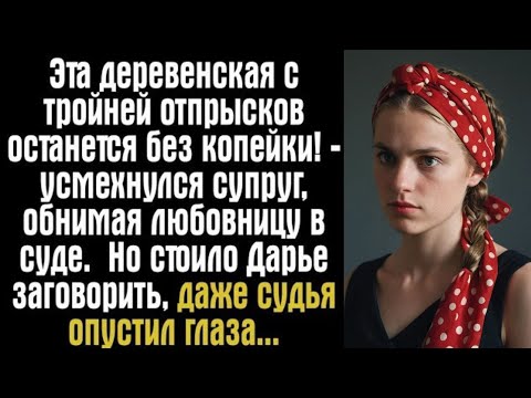 Видео: Деревенская простушка с тройней останется ни с чем!» — усмехнулся муж.