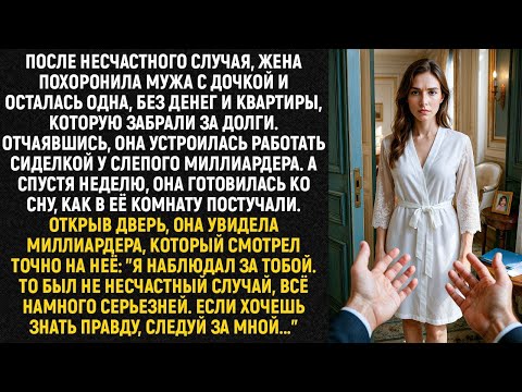 Видео: После несчастного случая жена похоронила мужа и дочь, осталась одна без денег и квартиры.