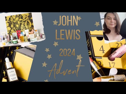 Видео: John Lewis 2024 BEAUTY ADVENT CALENDAR UNBOXING / Полная распаковка адвента от John Lewis