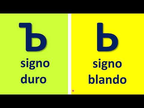 Видео: Signo blando Ь y signo duro Ъ en ruso, la diferencia