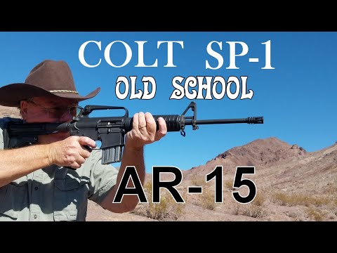 Видео: Стрельба из Colt SP1 — оригинального AR-15 старой школы — он у меня уже 37 лет!
