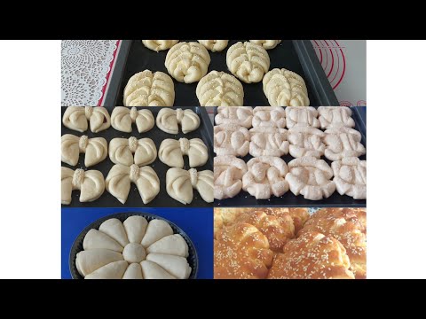 Видео: ТОП - 6 КРАСИВАЯ ФОРМОВКА БУЛОЧЕК/ БЫСТРО ПРОСТО!!!