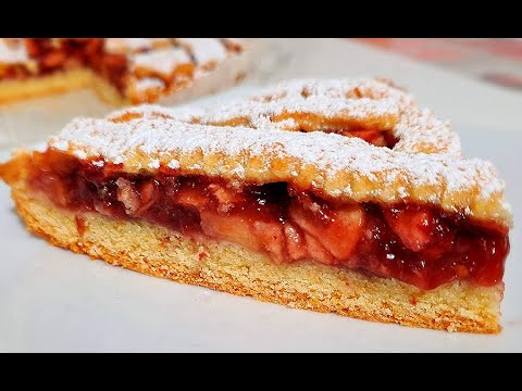 Видео: 🍎Потрясающе Вкусный🍎Яблочный Пирог🍏Итальянская Кростата