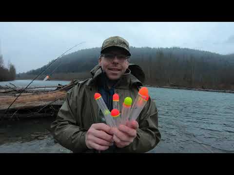 Видео: Как выбрать правильный поплавок для ловли лосося и стальноголового лосося