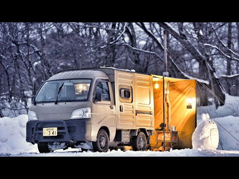 Видео: Зимний кемпинг на фургоне 2024-2025, подборка, 3 часа без остановок | Расслабляющий ASMR-кей-трак