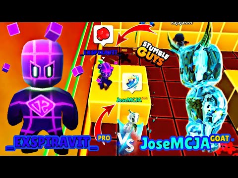 Видео: EXSPIRAVIT vs JoseMCJA БИТВА КРЕАТОРОВ СТАМБЛ ГАЙС / Battle of Creator Stumble Guys