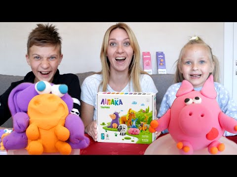 Видео: У кого лучше? Лепим ЖИВОТНЫХ - Тима VS Эмма ЧЕЛЛЕНДЖ с Lipaka