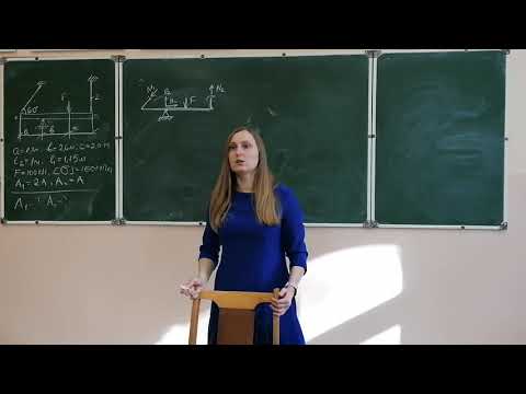Видео: Статически неопределимые шарнино стержневые системы. Задача 1.5