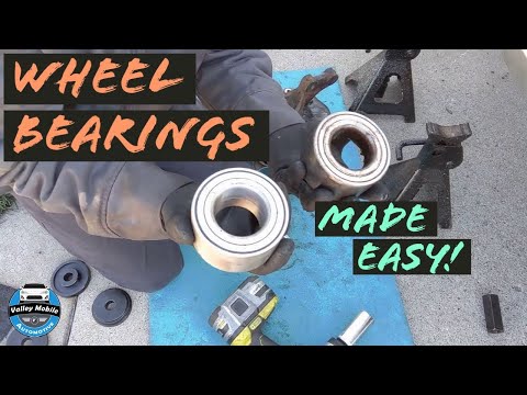 Видео: Замена переднего ступичного подшипника Toyota Sienna 2004–2009 годов | Как заменить ступичный под...