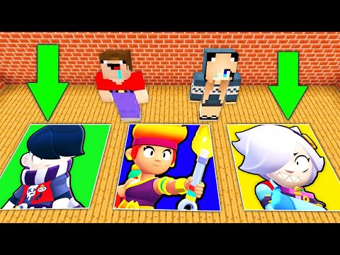 Видео: НУБ И ДЕВУШКА ПРО ПРОТИВ СТРАШНЫЕ ЯМЫ БРАВЛ СТАРС В МАЙНКРАФТ! Амбер, Эдгар и Коллет