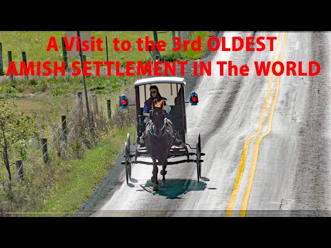 Видео: Долина Кишакокийяс, страна амишей в октябре — третье старейшее поселение амишей в мире