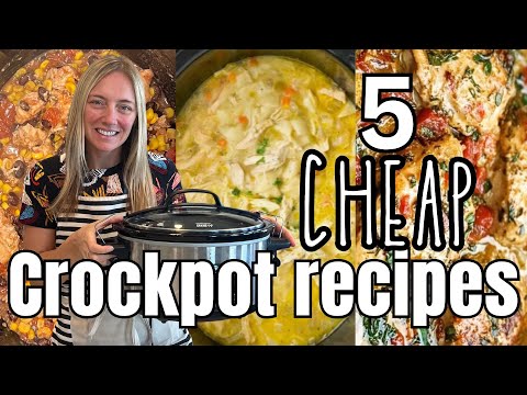 Видео: 5 недорогих и простых ужинов в мультиварке | Самые простые и вкусные рецепты для мультиварки | Мо...