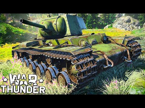 Видео: Машина Второй Мировой Кв 1 в Вар Тандер