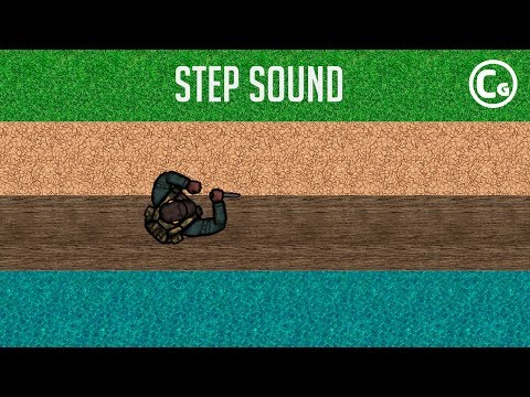 Видео: Construct 2 | Звуки ходьбы по разной поверхности.