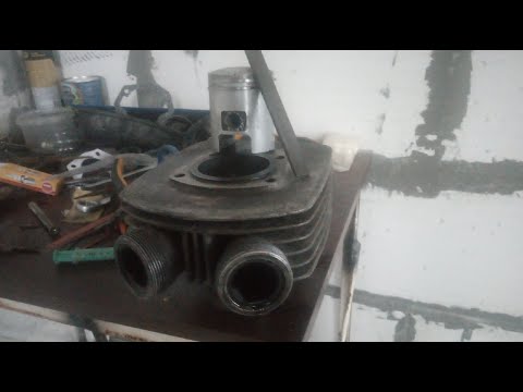 Видео: Восход 3м: доработка мотора часть 1 [каналы, поршень, кольца]