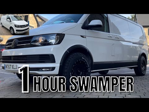 Видео: Сборка фургона Transporter 4motion SWAMPER. ТРАНСФОРМАЦИЯ ЗА 1 ЧАС.