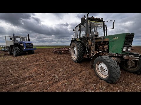 Видео: Не большое обслуживание культиваторов КПС-4.2 и КПС-6. В троем закрываем последнее поле.