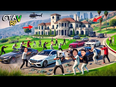 Видео: ҮЛКЕН ОСОБНЯК ҮШІН СОҒЫСҚА ҚАТЫСТЫҚ! МАФИЯЛАР СОҒЫСЫ GTA 5RP