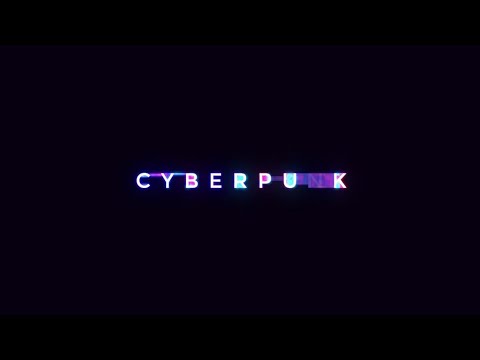 Видео: Анимация текста в стиле киберпанк-глюк в After Effects | Учебное пособие по After Effects