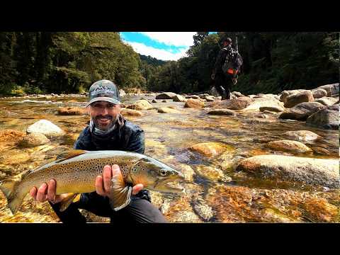 Видео: САМАЯ ДИКАЯ река, на которой я рыбачил нахлыстом в Новой Зеландии - EP4
