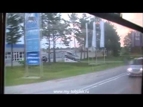 Видео: ЛиАЗ 677. Прокатился на нём до ЖД вокзала. г. Тобольск