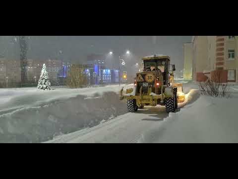 Видео: Норильск | Снег | 9.12.2024