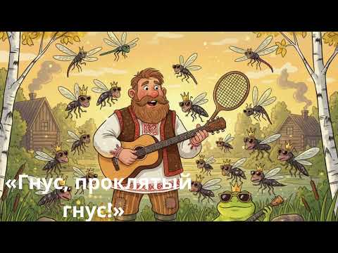 Видео: Весёлая сатирическая песня «Гнус, проклятый гнус!» — народный хит .