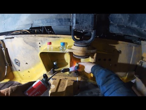 Видео: Секретный Лайфхак бесплатно. Устанавливаю задний мост. Экскаватор погрузчик. Часть №13