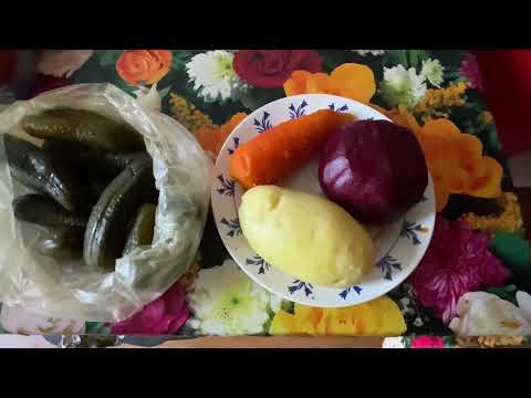 Видео: Пенсионер на кухне, венигрет первый раз