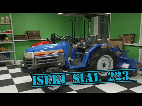 Видео: Iseki Sial 223 в Москве   #japan #москва