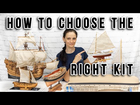 Видео: Как правильно выбрать набор для сборки деревянной модели корабля