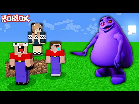 Видео: 2 НУБА И ДЕВУШКА ПРО ПОПАЛИ В МИР ГРИМАС ШЕЙК В РОБЛОКС!