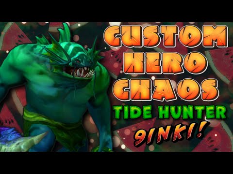 Видео: СЛАДКИЙ АРБУЗИК в CUSTOM HERO CHAOS (TIDEHUNTER)