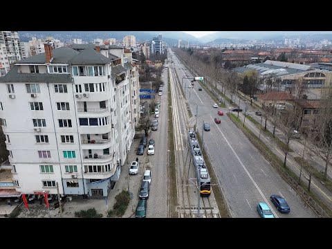 Видео: 2023.03.04 - Реконструкция на ТМ5 от Бъкстон до ухо Княжево  (етап II)