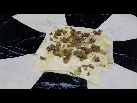 Видео: Попробовав раз эти слоеные лепешки вы будете готовить их всегда! КАТЛАМА С МЯСОМ