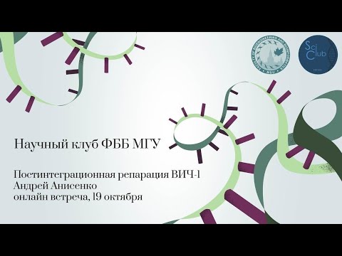Видео: Постинтеграционная репарация ВИЧ-1. Андрей Анисенко