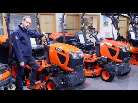 Видео: Экскурсия по выставочному залу газонокосилок Kubota с Гэвином
