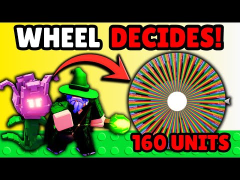 Видео: Мы позволяем СЛУЧАЙНОМУ КОЛЕСУ решать нашу судьбу в игре Garden Tower Defense!