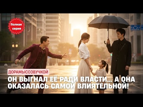 Видео: Он выгнал её ради власти… а она оказалась самой влиятельной! #драма2025 #русскийдубляж