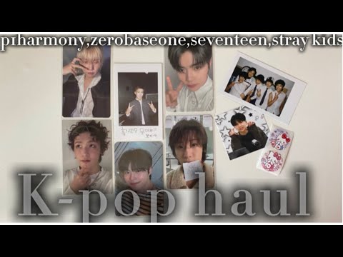 Видео: #8 распаковка кпоп стаффа p1h,svt,zb1,skz🐋