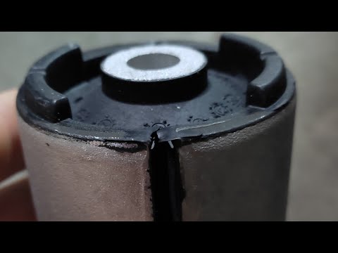 Видео: Замена сайлентблока заднего левого продольного рычага на BMW e46!